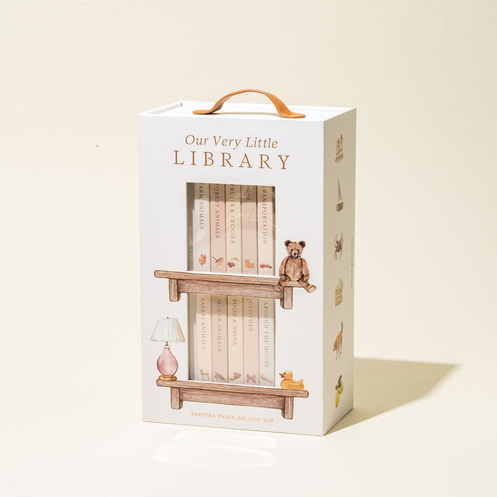 Our Very Little Library: 10 First Words Board Books