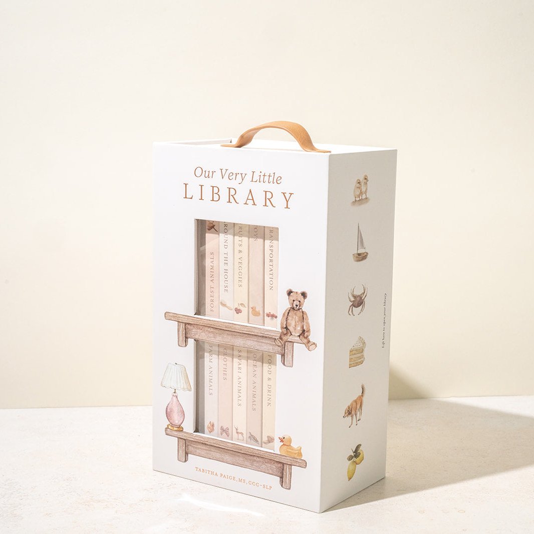 Our Very Little Library: 10 First Words Board Books