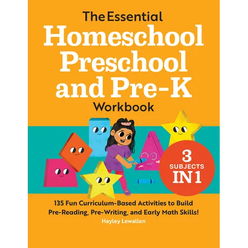 Preschool & Pre-K Workbook (135 Activities)